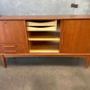 Mid Century Scandinavian Teak Credenza w/ Key