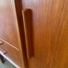 Mid Century Scandinavian Teak Credenza w/ Key