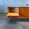 Mid Century Scandinavian Teak Credenza w/ Key