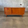 Mid Century Scandinavian Teak Credenza w/ Key