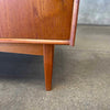 Mid Century Scandinavian Teak Credenza w/ Key