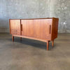 Mid Century Scandinavian Teak Credenza w/ Key