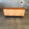 Mid Century Scandinavian Teak Credenza w/ Key