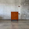 Mid Century Modern Walnut Highboy Dresser By Kipp Stewart For Drexel Declaration