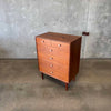 Mid Century Modern Walnut Highboy Dresser By Kipp Stewart For Drexel Declaration