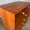 Mid Century Modern Walnut Highboy Dresser By Kipp Stewart For Drexel Declaration