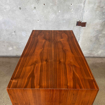 Mid Century Modern Walnut Highboy Dresser By Kipp Stewart For Drexel Declaration