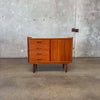 Mid Century Teak Credenza With Original Key - Made in Norway 1960s #1