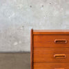 Mid Century Teak Credenza With Original Key - Made in Norway 1960s #1