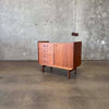 Mid Century Teak Credenza With Original Key - Made in Norway 1960s #1