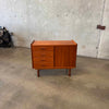 Mid Century Teak Credenza With Original Key - Made in Norway 1960s #1
