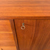 Mid Century Teak Credenza With Original Key - Made in Norway 1960s #2