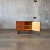 Mid Century Teak Credenza With Original Key - Made in Norway 1960s #2