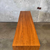 Walnut& Brass Double Dresser By Jens Risom & Chris Hardy For DWR