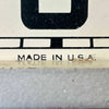 Vintage Sessions Industrial Square Wall Clock - Made in USA - Tested/Works