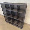 Perforated Metal Apothecary Shelving Unit