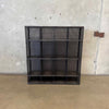 Perforated Metal Apothecary Shelving Unit
