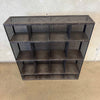 Perforated Metal Apothecary Shelving Unit