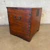 Japanese Style Storage Cube Accent Table