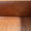 Vintage Mid Century Modern Walnut Nine Drawer Dresser By Dixie