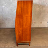 Vintage Mid Century Modern Cherrywood Drexel "Sun Coast" Hutch By Kipp Stewart
