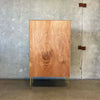 Mid Century Modern 1950s - 1960s White/Gold Cabinet