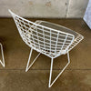 Pair of 1970s Bertoia Wire Side Chairs