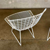 Pair of 1970s Bertoia Wire Side Chairs