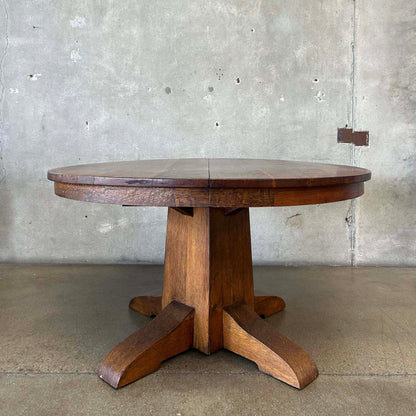 Gustav Stickley "Craftsman" Dining Table (No Leaves) C. 1910