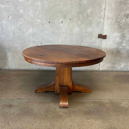 Gustav Stickley "Craftsman" Dining Table (No Leaves) C. 1910