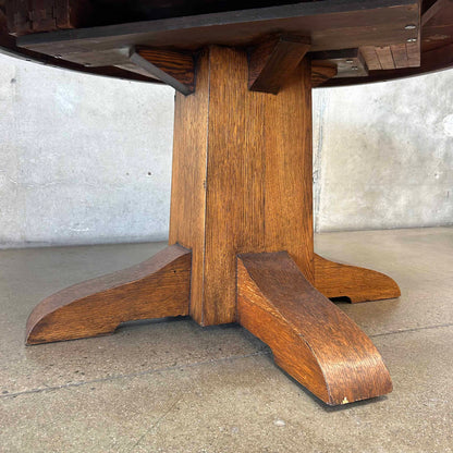 Gustav Stickley "Craftsman" Dining Table (No Leaves) C. 1910