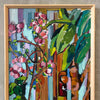 Mid Century Modern Untitled Acrylic on Board Painting by Pierre Lawton (1933)
