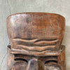 Vintage Set of Oversized Wooden Comedy & Tragedy Masks C.1960s