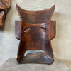 Vintage Set of Oversized Wooden Comedy & Tragedy Masks C.1960s