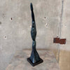 Bronze Statue Signed of Female Diver