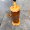 Monterey Furniture Leather Tooled Lamp