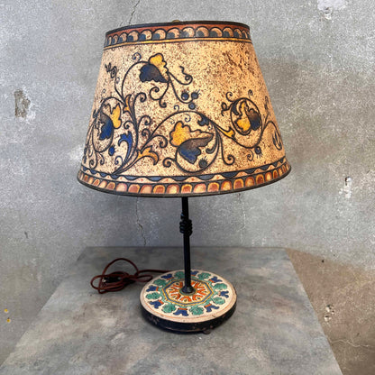 California Tile D & M Lamp 1920's