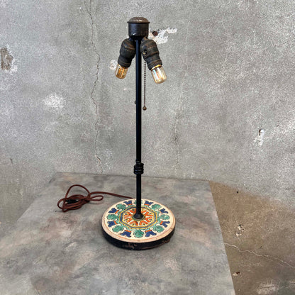 California Tile D & M Lamp 1920's