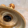Pair of Large Gorham Brass Candlesticks