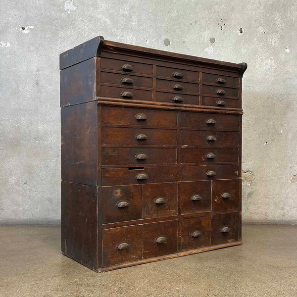 Primitive Wood Work Cabinet