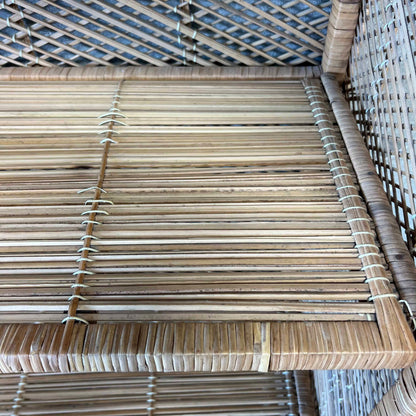 Vintage Wicker Shelving