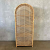 Vintage Wicker Shelving