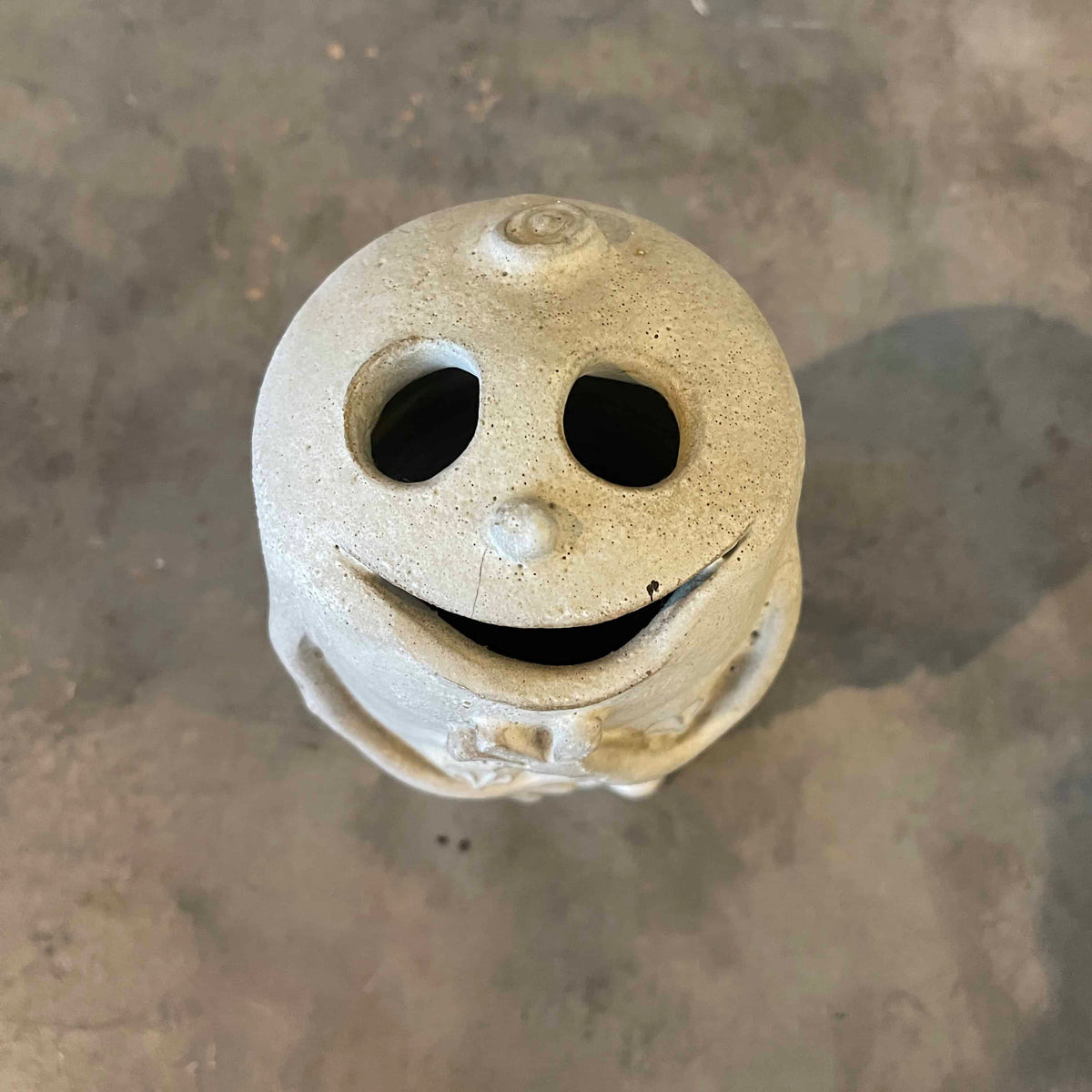Studio Pottery Ghost Vase by Clive Brooker