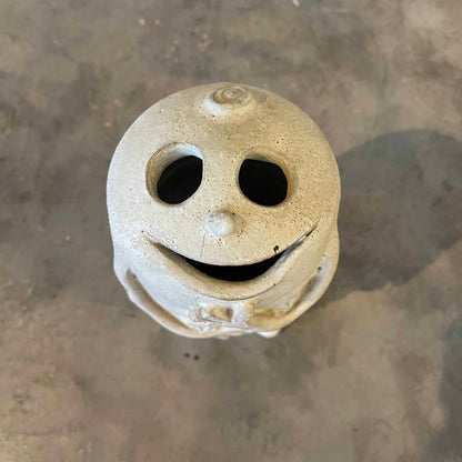 Studio Pottery Ghost Vase by Clive Brooker