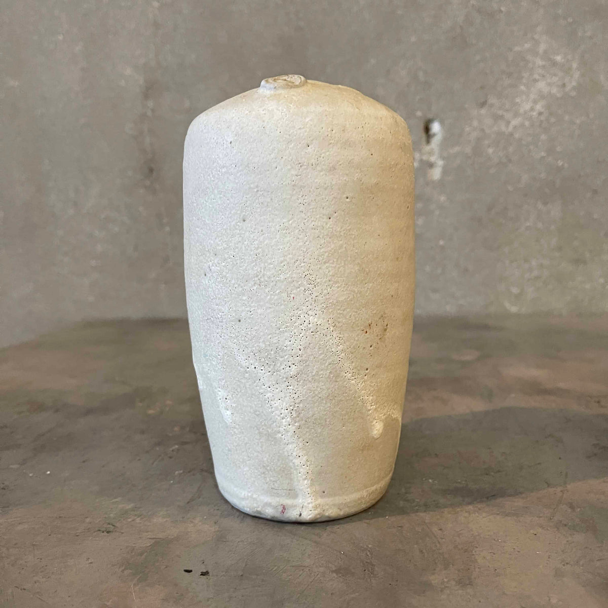 Studio Pottery Ghost Vase by Clive Brooker