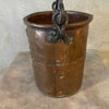 Antique Copper Bucket Cauldron w/ Handle