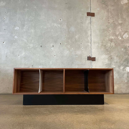 Mid Century Modern Style Record Storage Credenza