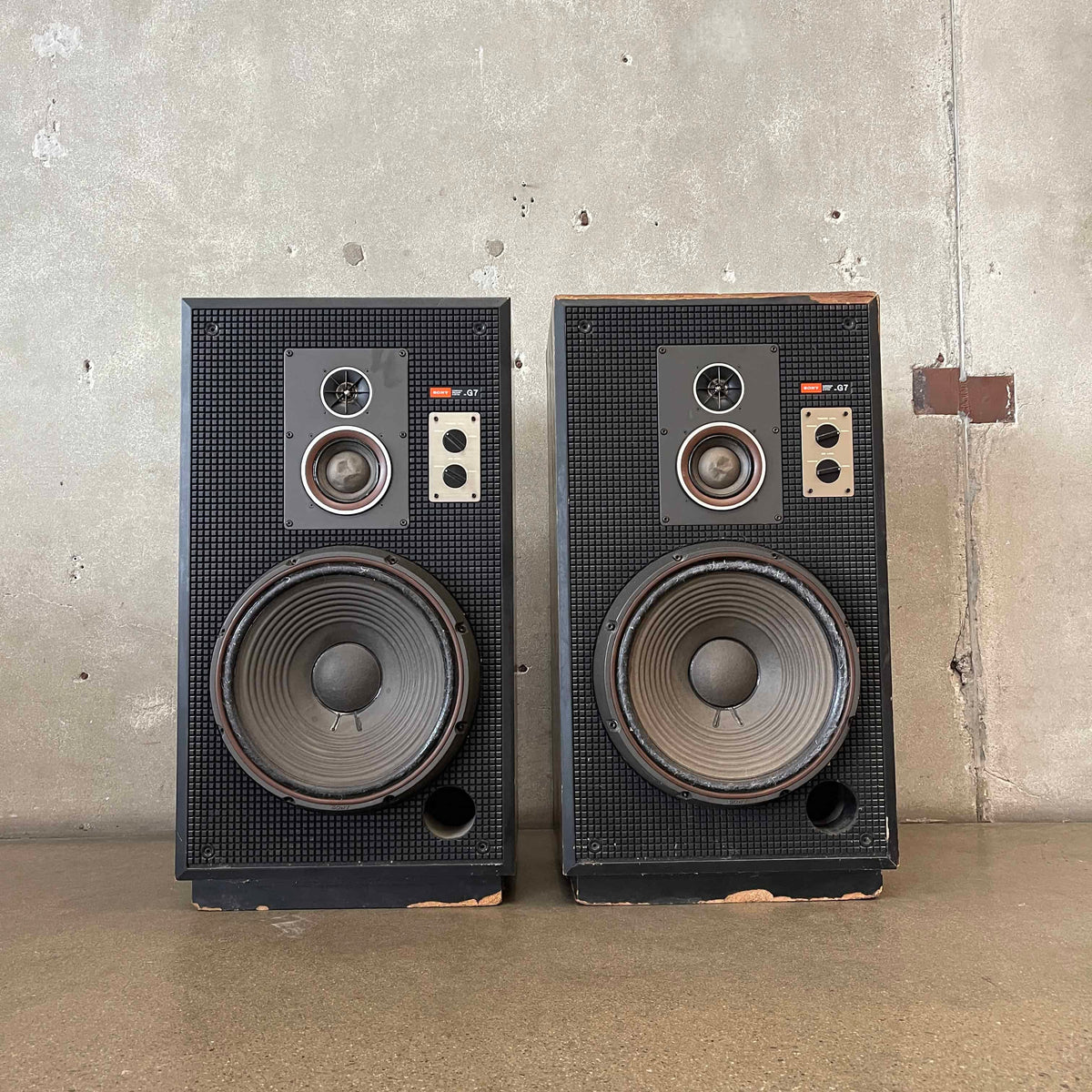 Vintage Sony SS-G7 Speakers (Working)