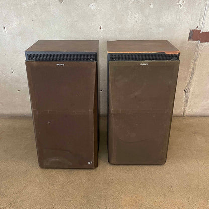 Vintage Sony SS-G7 Speakers (Working)