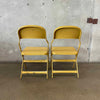 Vintage Metal Folding Chairs